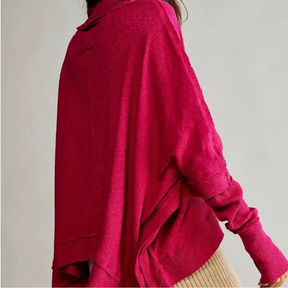 Free People Moon Daisy Thermal Pullover - Picture 3 of 3